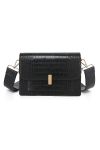 Noella - Taske - Gigi Bag - Black Croc