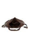 Noella - Taske - Peony Hobo Bag - Dark Brown