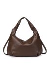 Noella - Taske - Peony Hobo Bag - Dark Brown