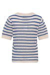 Noella - Top - Shay Knit Jumper - Blue Stripe