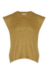 Noella - Vest - Frenchie Knit Vest - Mustard Melange