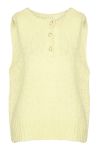 Noella - Vest - Kala Vest Pearl Slipover - Pale Yellow