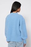 Norr - Strik - Vica Knit Top - Light Blue