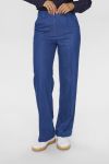 Nümph - Bukser - Nualetta Pants - Med. Blue Washed Denim