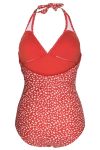 Nümph - Badetøj - Quilina Swimsuit - Red Clay