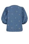Nümph - Bluse - Nuibiza Blouse - Medium Blue Denim