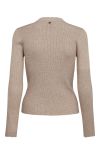 Nümph - Bluse - Nuroa O-Neck Pullover - Sesame Melange