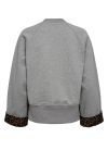 Nümph - Sweatshirt - Nuzari Sweat - Medium Grey Melange 