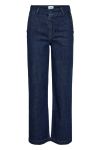 Nümph - Bukser - Nuamber W/Bottons Long - Dark Blue Denim