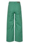 Nümph - Jeans - Nuparis Cropped Jeans - Green stripe/Green Spruce