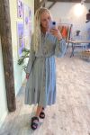 Nümph - Kjole - Cecelia Casey Dress - Cashmere Blue