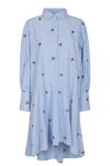Nümph - Kjole - Dahlia Dress - Blue Stripe