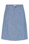 Nümph - Nederdel - Nupernille Skirt - Medium Blue Denim