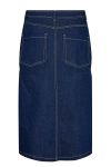 Nümph - Nederdel - Nuissa Skirt - Dark Blue Denim