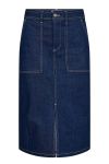 Nümph - Nederdel - Nuissa Skirt - Dark Blue Denim