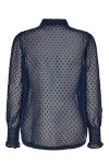Nümph - Skjorte - Nuelinora Shirt - Dark Sapphire
