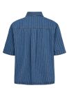 Nümph - Skjorte - Nulucie Shirt - Dark Blue Denim