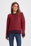 Nümph - Strik - Nuwillis Cropped Pullover - Winter Bloom