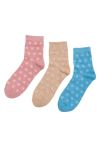 Nümph - Strømper - Dolly 3-Pack Ancle Sock - Multi