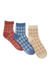Nümph - Strømper - Nuclea 3-Pack Socks - Blue/Yellow/Red