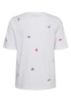 Nümph - T-shirt - Nupilas T-Shirt - Bright White