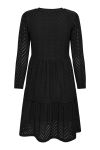 JDY - Kjole - Jdycarla Cathinka L/S Dress - Black
