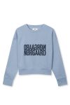 Mads Nørgaard - Sweatshirt - Original Sweat Tilvina Sweatshirt - Faded Denim