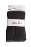 Oroblu - Strømpebukser - Nives Fine Wool Tights - Grey