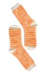 ❤︎ Oroblu - Strømper - Note Woman Wool Pattern - Off White/Orange