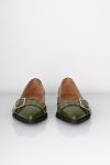 Pavement - Ballerina - Saso Low - Green patent 
