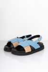 Pavement - Sandal - Lava - Pastel Blue Combo