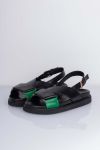Pavement - Sandaler - Lava - Black/Green Combo 