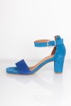 Pavement - Stiletter - Lykke - Light Blue/Blue Suede