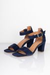 Pavement - Stiletter - Lykke - Navy Suede 
