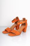 Pavement - Stiletter - Lykke - Orange Suede