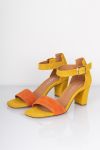 Pavement - Stiletter - Lykke - Yellow/Orange Suede