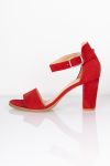 Pavement - Stiletter - Silke - Red Suede