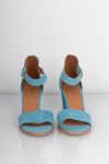 Pavement - Stiletter - Silke - Skyblue Suede