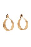 Pico - Øreringe - Olive Petit Stud - Goldplated