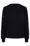 Pieces - Cardigan - PC Fruit LS Knit Cardigan - Black 