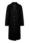 Pieces - Jakke - PC Jili Long Coat - Black