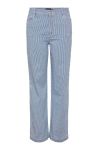 Pieces - Jeans - PC Billo HW Wide Jeans - Light Blue Denim