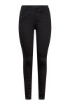 Pieces - Jeans - PC Shine MW Skinny Sparkle Jeans - Black