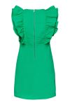 Pieces - Kjole - PC Ama SL Ruffle Dress - Irish Green