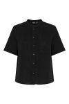 Pieces - Skjorte - PC Mastina SS Shirt - Black