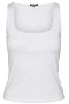 Pieces - Top - PC Minni Tank Top - Bright White