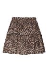 Pieces - Nederdel - Amber Mw Short Layred Skirt - Black