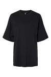 Pieces - T-shirt - Pc Auna Ss Oversize Tee - Black
