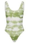 Pieces - Badedragt - PC Anesa Swimsuit - Turtle Green