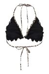Pieces - Badetøj - PC Gaby Bikini Triangle Bra - Black/Leo